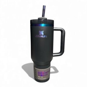 Stanley Iridescent Black Tumbler with Handle